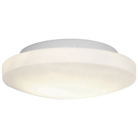Orion, Flush Mount, White Finish, Opal Glass -  ACCESS LIGHTING, 50160-WH/OPL